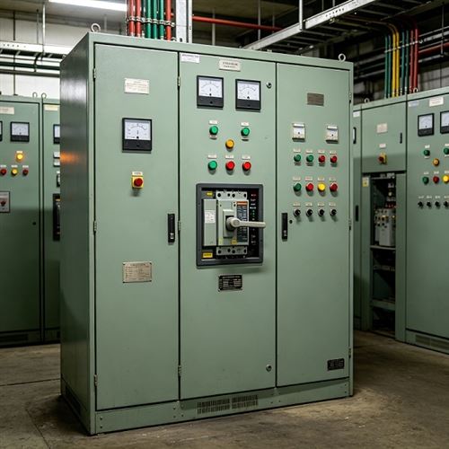 Apa misi utama yang dilakukan kabinet induk dalam sistem pasokan listrik ganda?